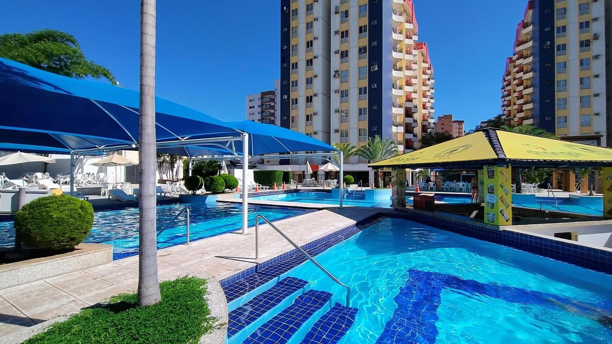 Apartamento Eldorado Thermas Park - 2 Quartos - Achei Ferias - Com Roupa De Cama *